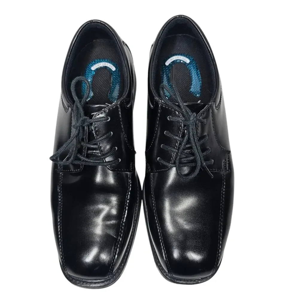 Nunn Bush Alex Men's Bicycle Toe Dress Oxford Shoes in Black Size 8.5 M